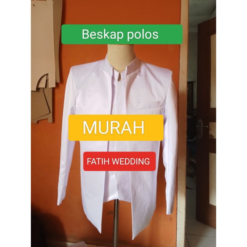 Jual Beskap pengantin/Beskap prabu/Beskap polos | Shopee Indonesia