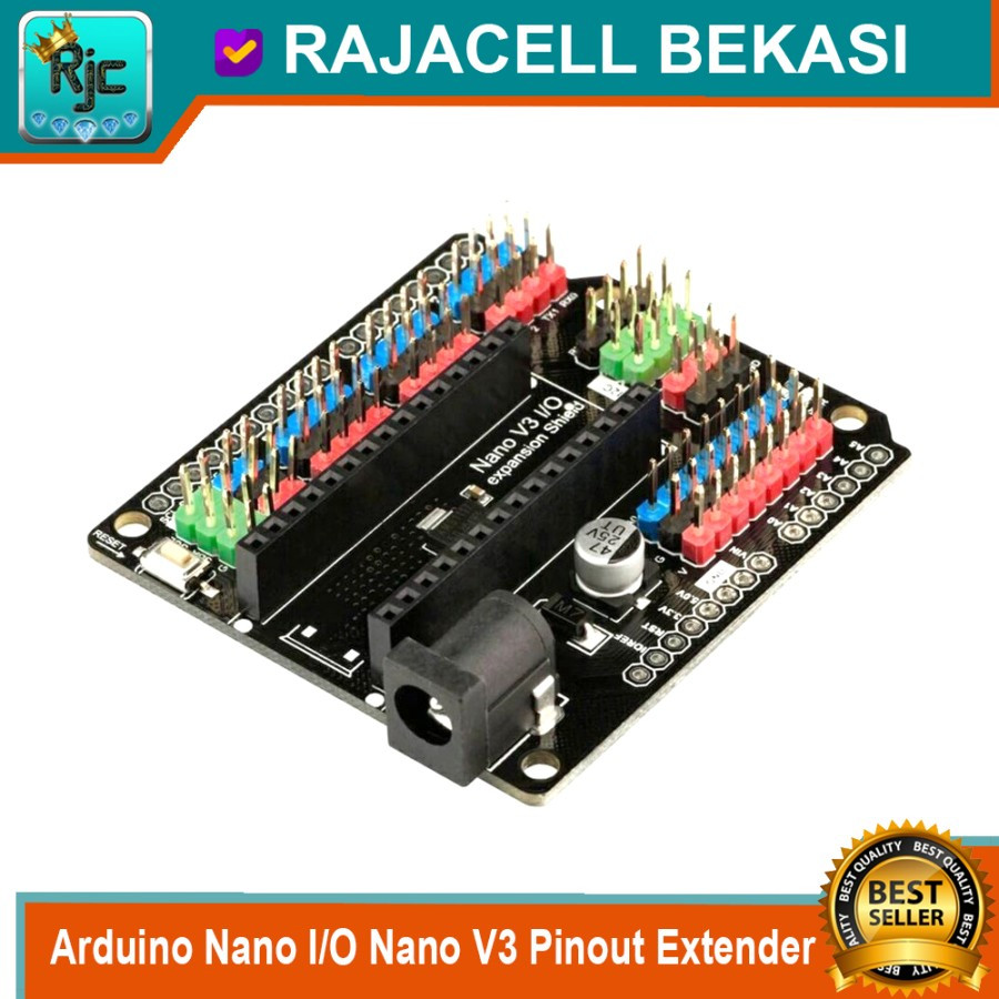 Jual Arduino Nano I/O expansion Shield for Nano V3 Pinout Extender ...