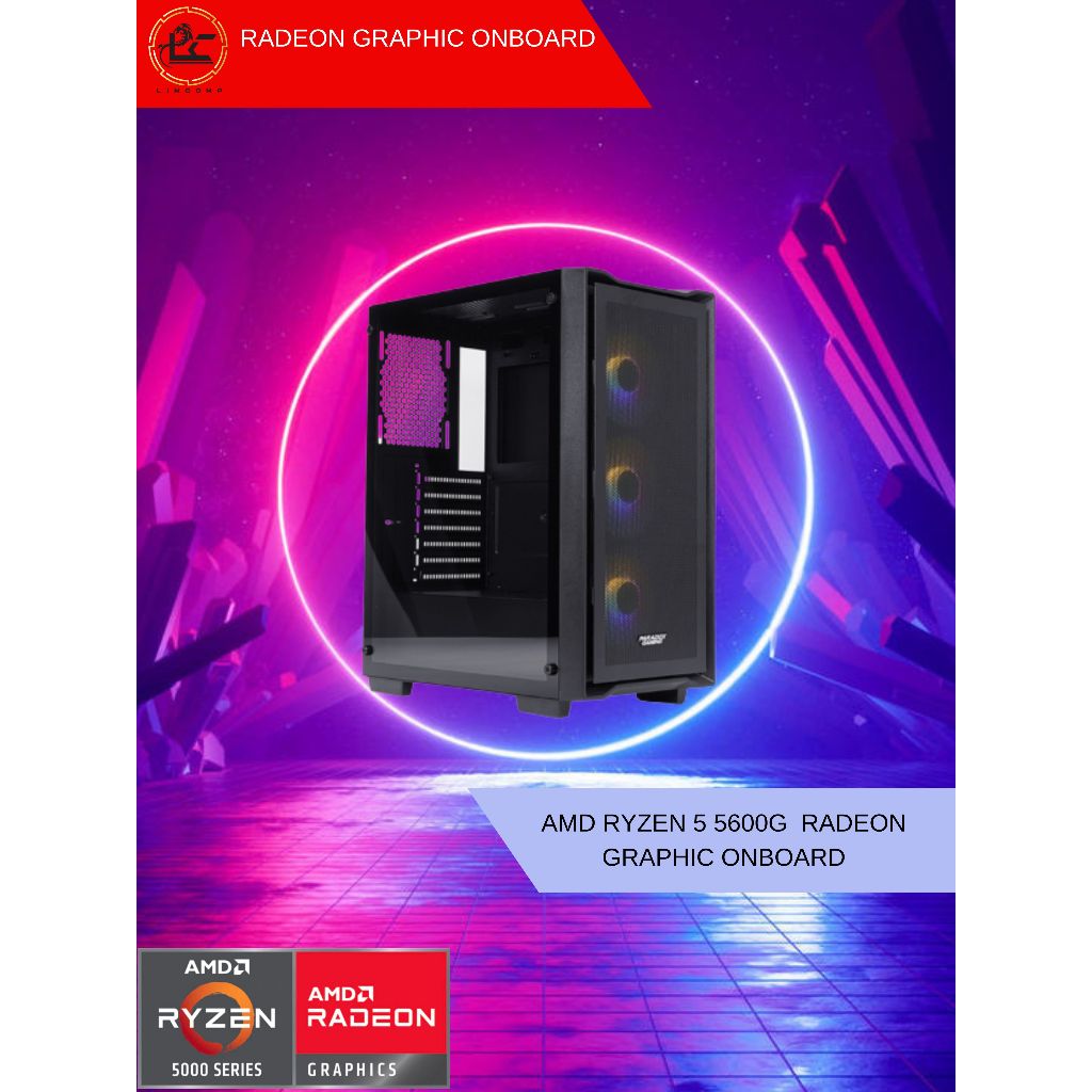 Jual PC Rakitan LC Gaming Ryzen 5 5600g | Shopee Indonesia