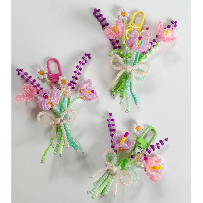 Jual FLOWER BOUQUET KEYRING | Shopee Indonesia