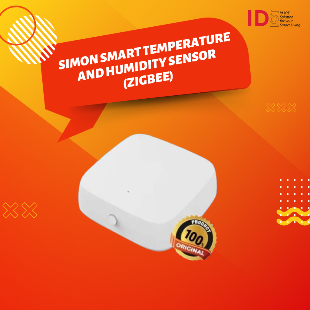 Jual Smart Temperature and Humidity Sensor (Zigbee) Shopee Indonesia