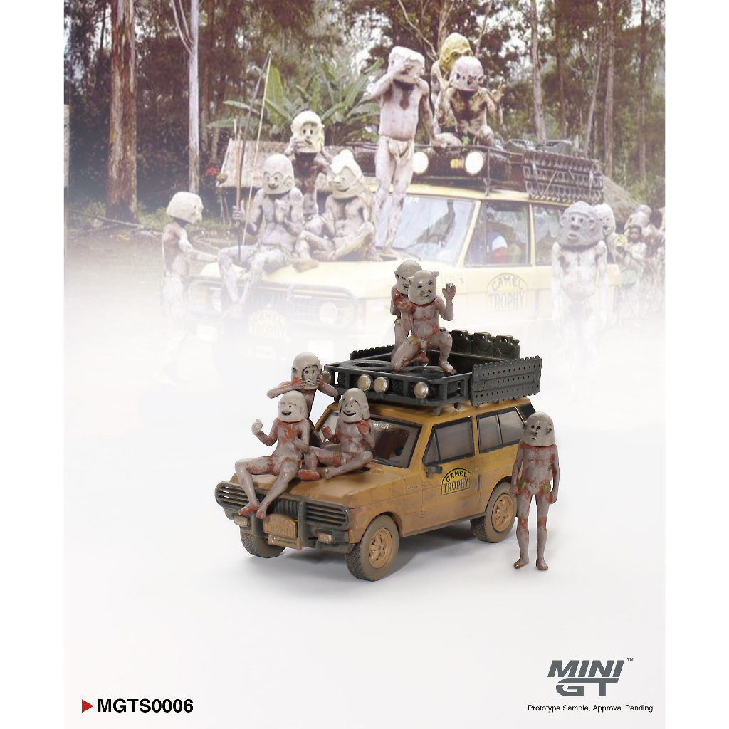 Jual MINI GT MGTS0006 Range Rover 1982 Camel Trophy Papua New Guinea ...