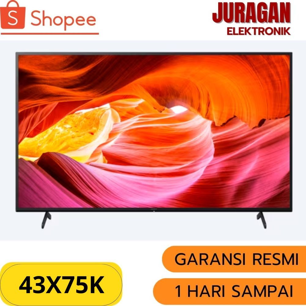 Jual Led TV 43 Inch Sony Bravia KD-43X75K X75K UHD 4K HDR Google TV ...