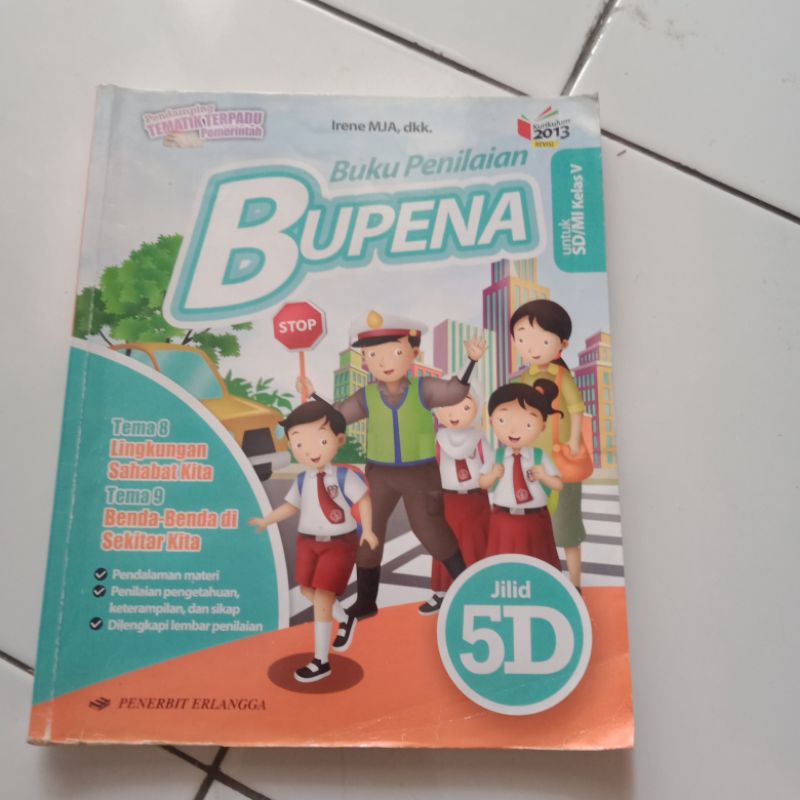 Jual Buku Bupena Kelas 5 Sd/mi Jilid A,b,c,d 4 Buku | Shopee Indonesia