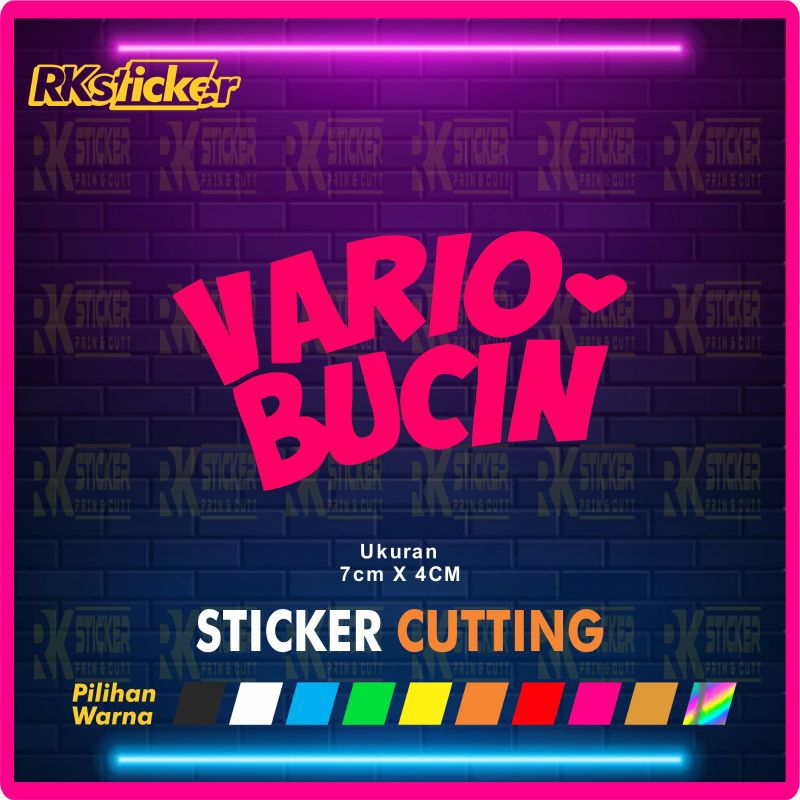 Jual Stiker VARIO BUCIN Viral cutting sticker vario | Shopee Indonesia