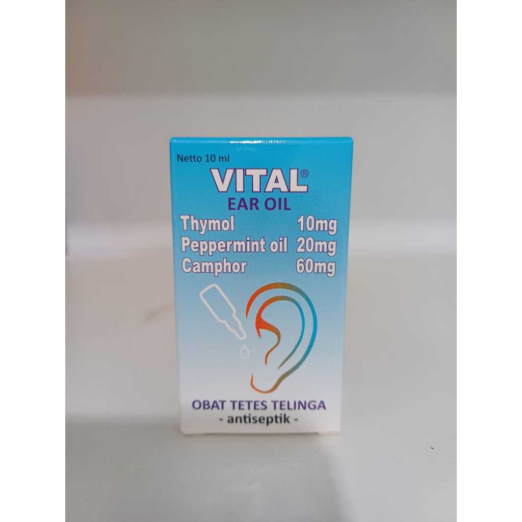 Jual VITAL | Obat Tetes Telinga | (Antiseptik) | Shopee Indonesia