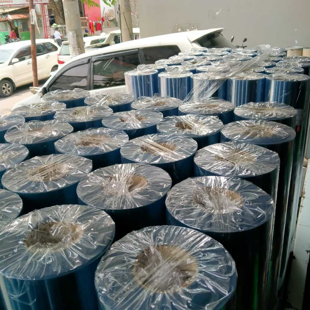 Jual PVC RIGID 0.25mm (140 CM x 50 METER) MIKA SOUVENIR/MIKA ROLL ...