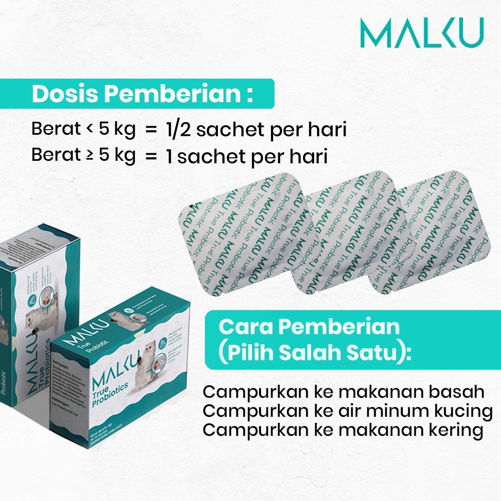 Jual MALKU True Probiotic ( isi 10 Sachet ) - MALKU Vitamin Pencernaan ...
