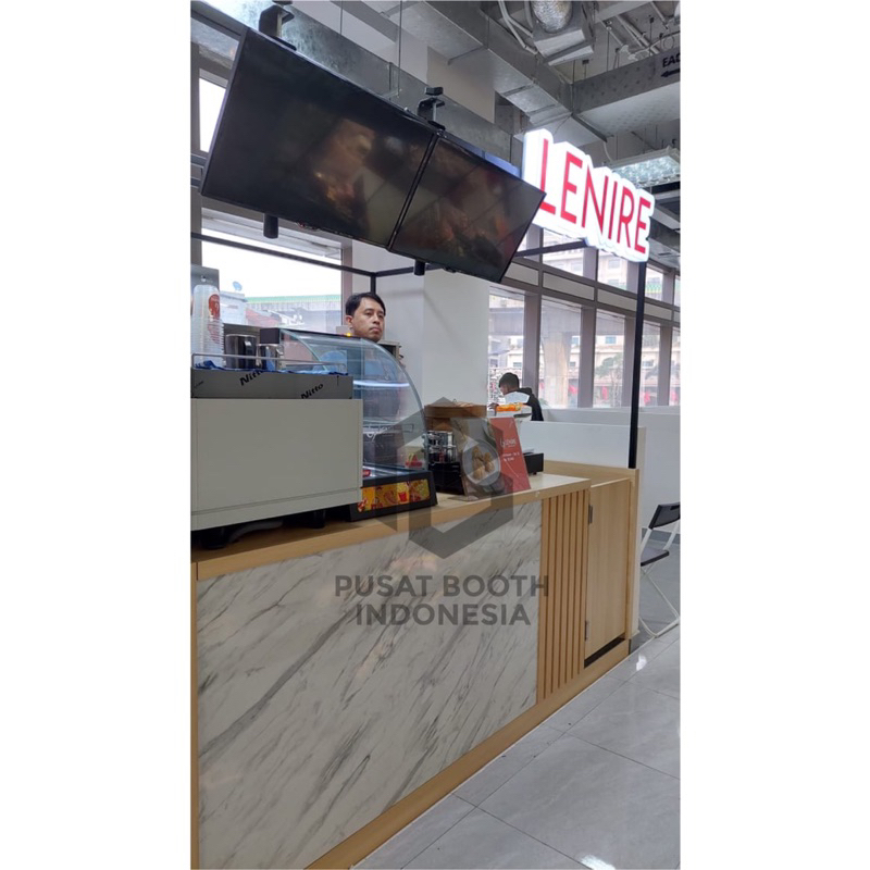 Jual Booth Kuliner /booth Mall /booth Jualan /furniture /booth | Shopee ...