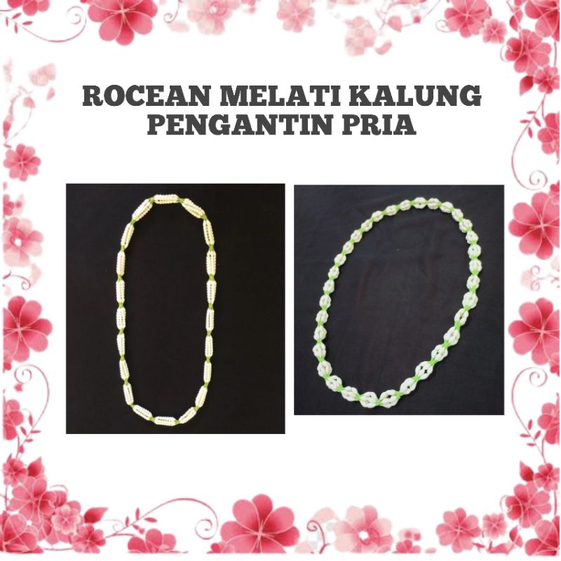 Jual RONCEAN MELATI ASLI DAN SEGAR KALUNG PENGANTIN PRIA BAWANG ...