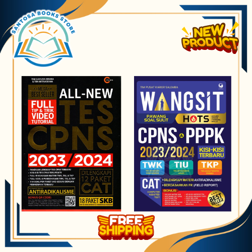 Jual Buku Wangsit Pawang Soal Sulit HOTS CAT CPNS & PPPK 2023/2024 ...