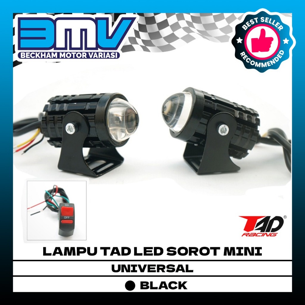 Jual LAMPU TAD LED SOROT MINI ( LAMPU MOTOR ) | Shopee Indonesia