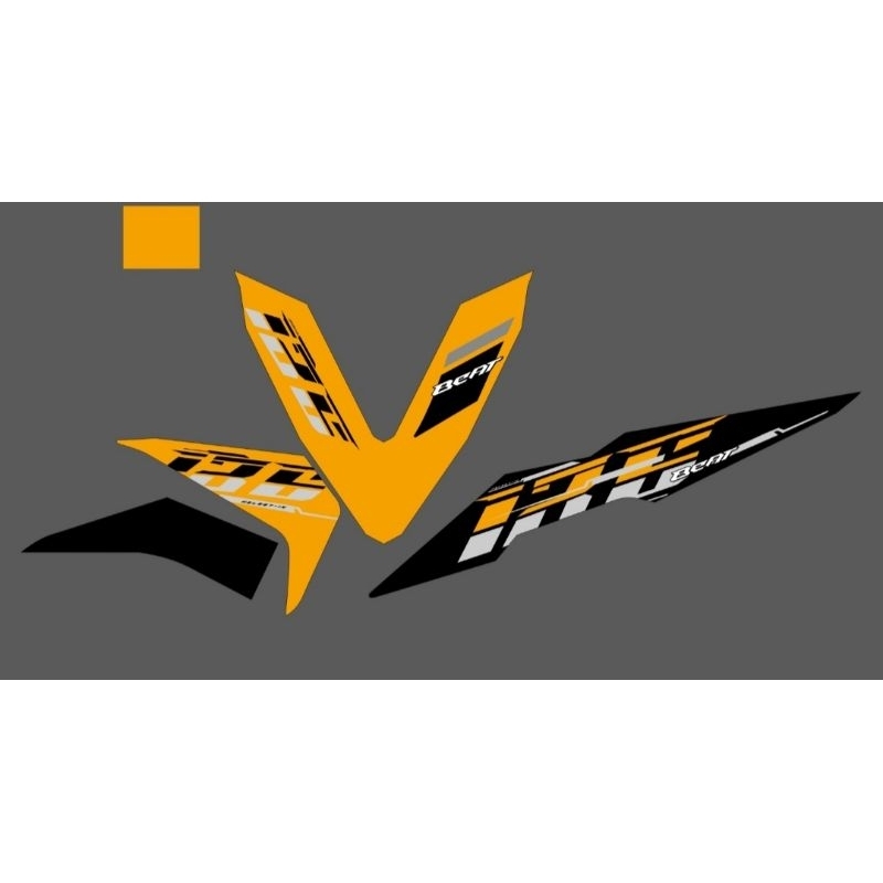 Jual Striping Sticker Beat New Esp Custom transparan Vietnam | Shopee ...