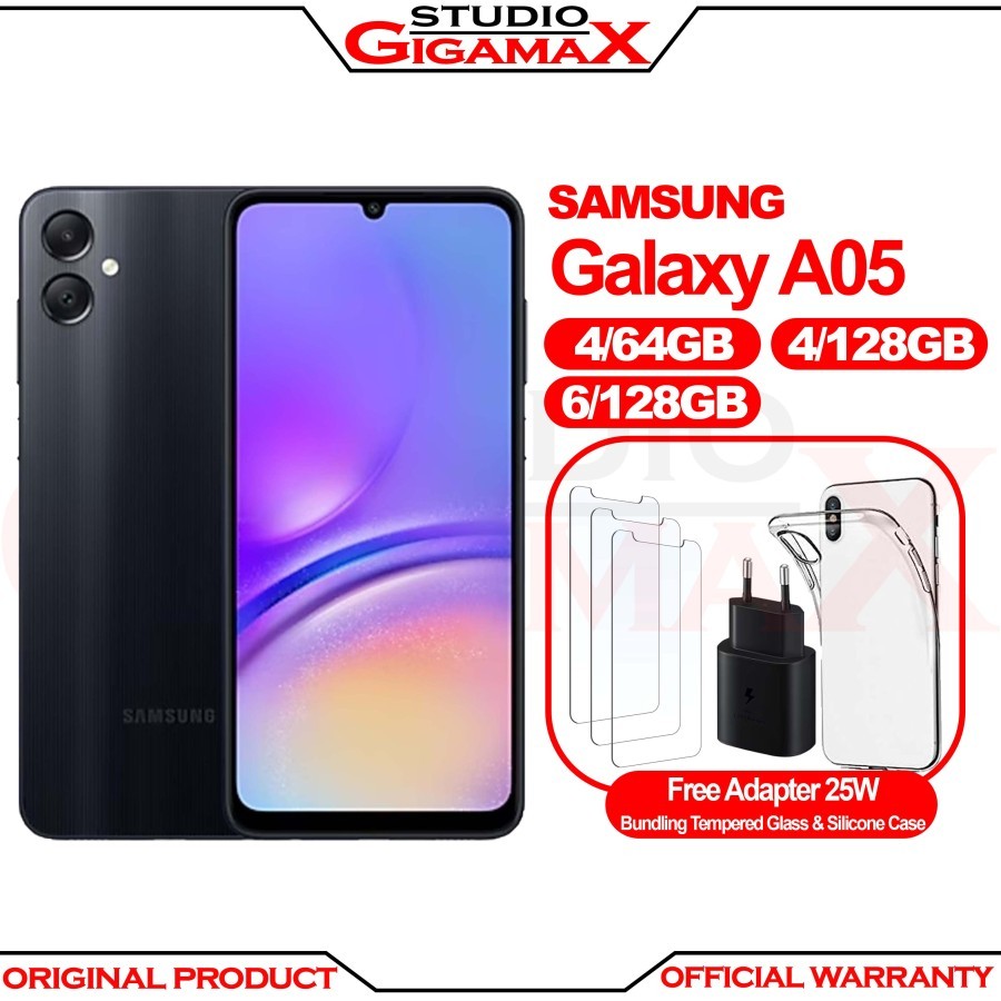 Jual Samsung Galaxy A05 4/64GB 4/128GB 6/128GB Garansi Resmi | Shopee ...