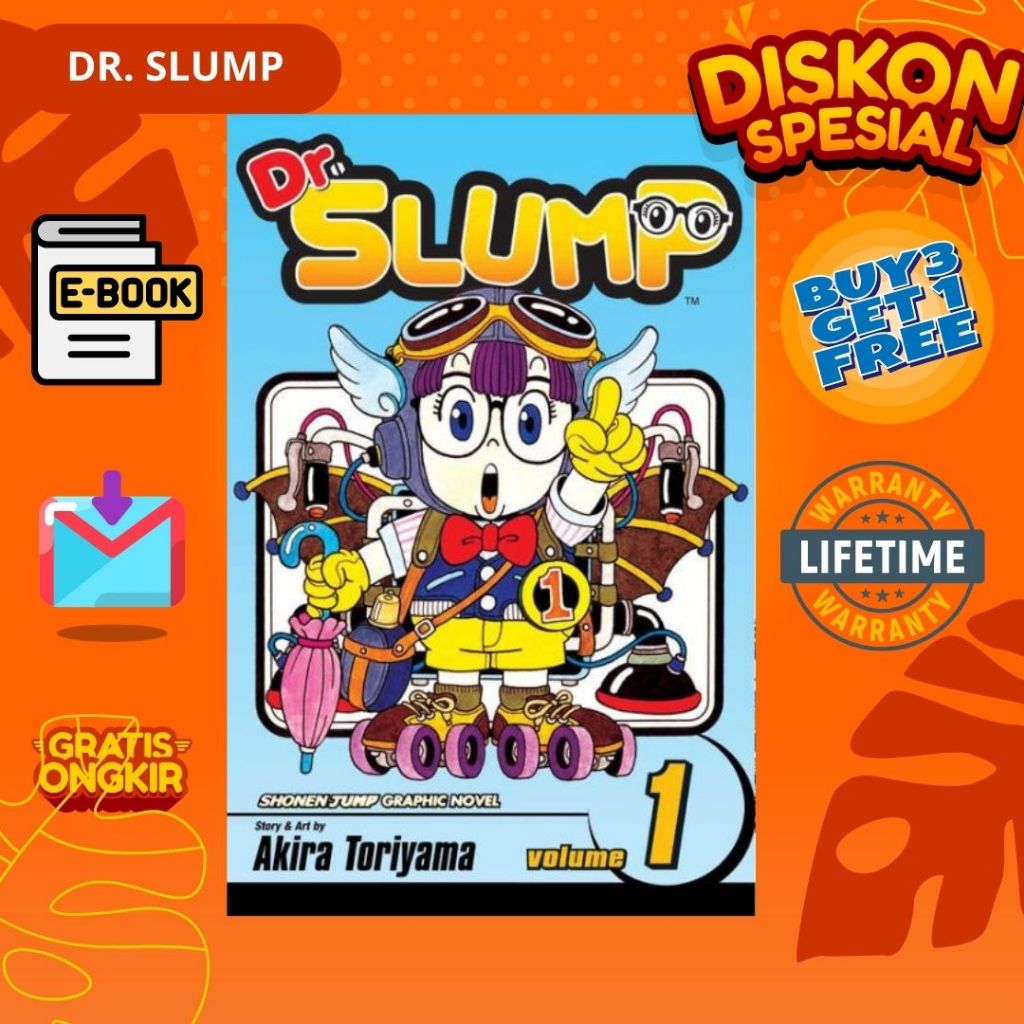 Jual Komik Digital Dr Slump Bahasa Indonesia Edisi 1 18 Tamat