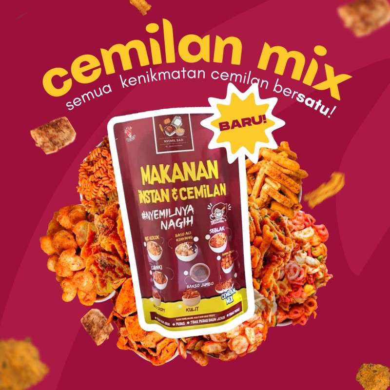 Jual Cemilan Mix Dapet 7 Cemilan | Shopee Indonesia