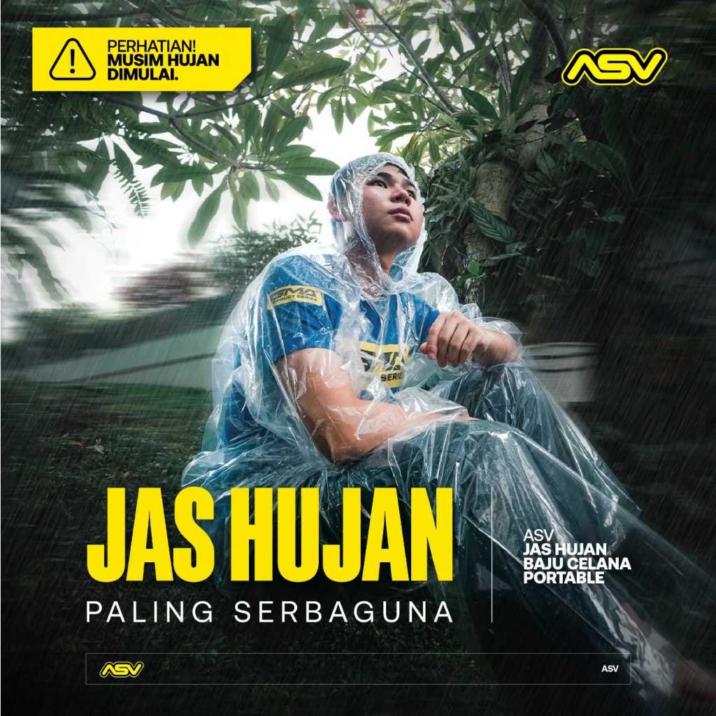Jual Jas Hujan ASV Portable | Jas Hujan jaket celana portable | Shopee ...
