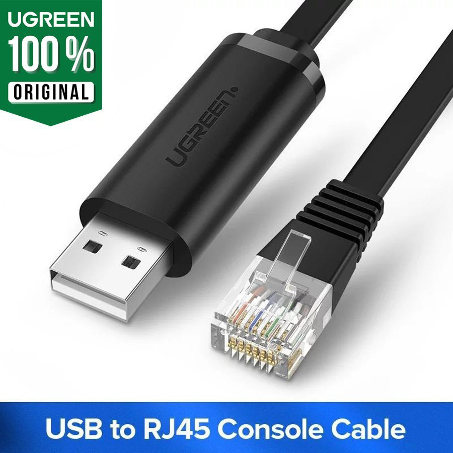 Jual UGREEN Kabel USB to LAN RJ45 Console Cable - Kabel USB to RJ45 ...