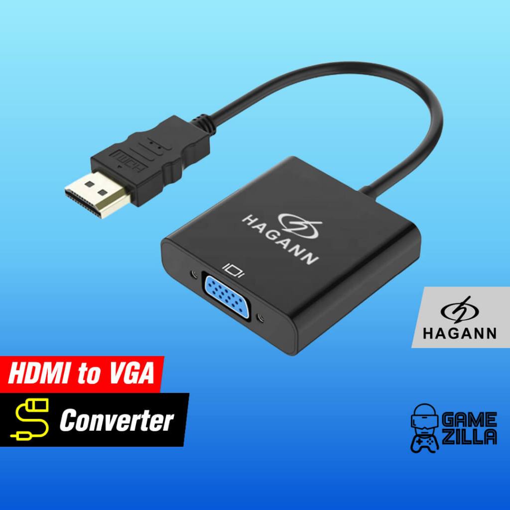 Jual Converter HDMI to VGA Adapter Kabel Konektor Konverter HDMI ke VGA