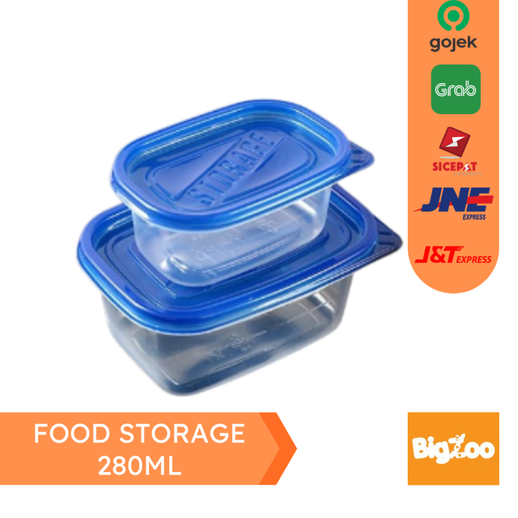 Jual Lunch Box Tempat Penyimpanan Makanan Food Container Plastik Kotak