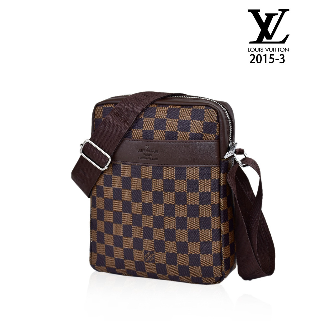 Jual Tas selempang pria Tas Pria Slempang Taspria Selempang Tascowok JS5UM8  T U8I0 TREND Cowok lv DAMIER