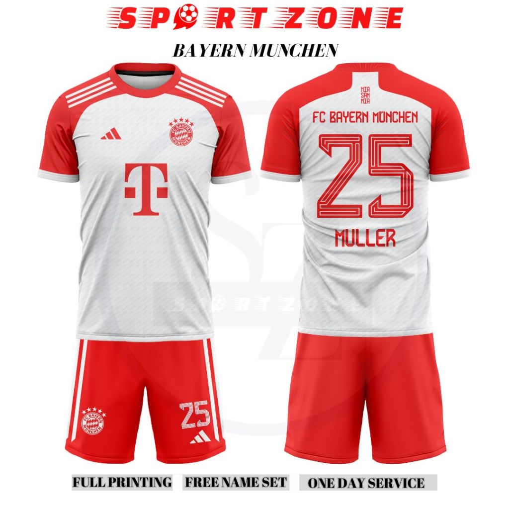 JAMES 11 BAYERN MUNCHEN 3RD NAMESET FLOCAGE TRANSFERT SPORTING ID 17-18