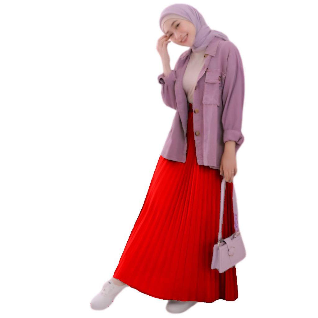 Jual Rok Plisket Hyget Mayung / Rok Plisket Neci | Shopee