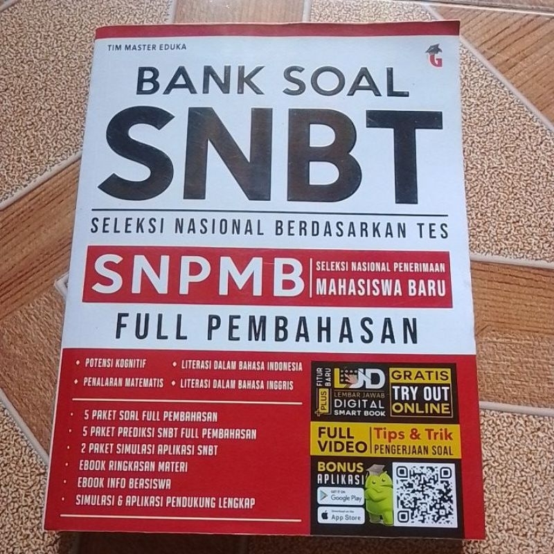 Jual BANK SOAL SNBT SELEKSI NASIONAL PENERIMAAN MAHASISWA BARU | Shopee ...