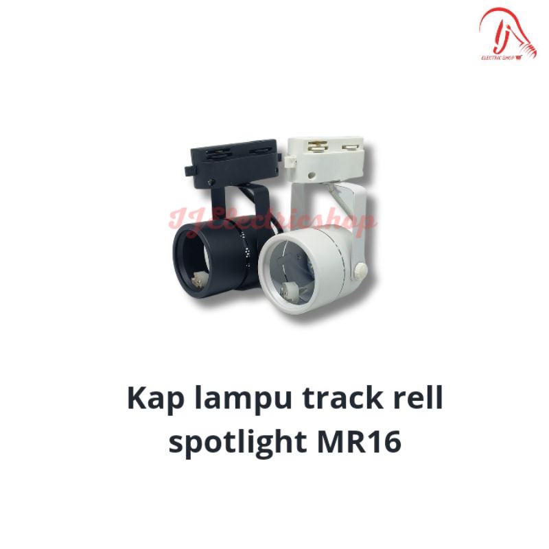 Jual KAP LAMPU SOROT TRACK LIGHT RELL SPOTLIGHT MR16 | Shopee Indonesia