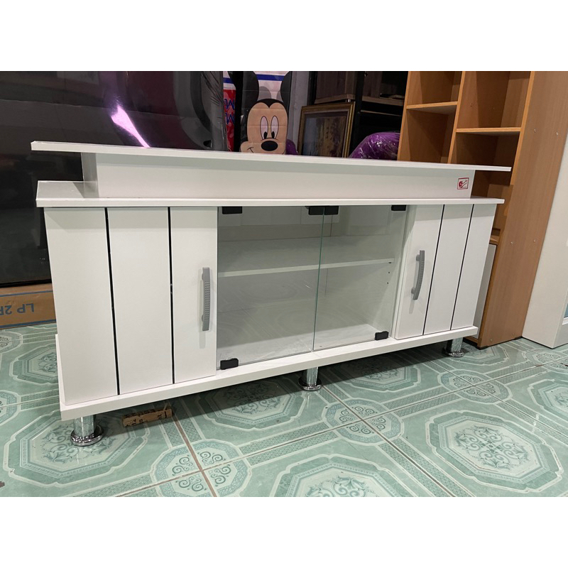 Jual Buffet Rak TV Kaca Minimalis | Shopee Indonesia