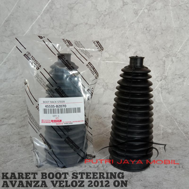Jual KARET BOOT STIR BOOT STERING RACK AVANZA NEW 2012ON/XENIA 1000CC ...