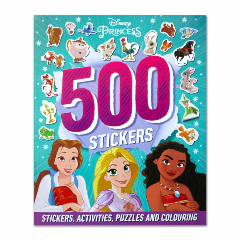 Jual Disney Princess 500 Stickers Activity Book (Stickers, Activities