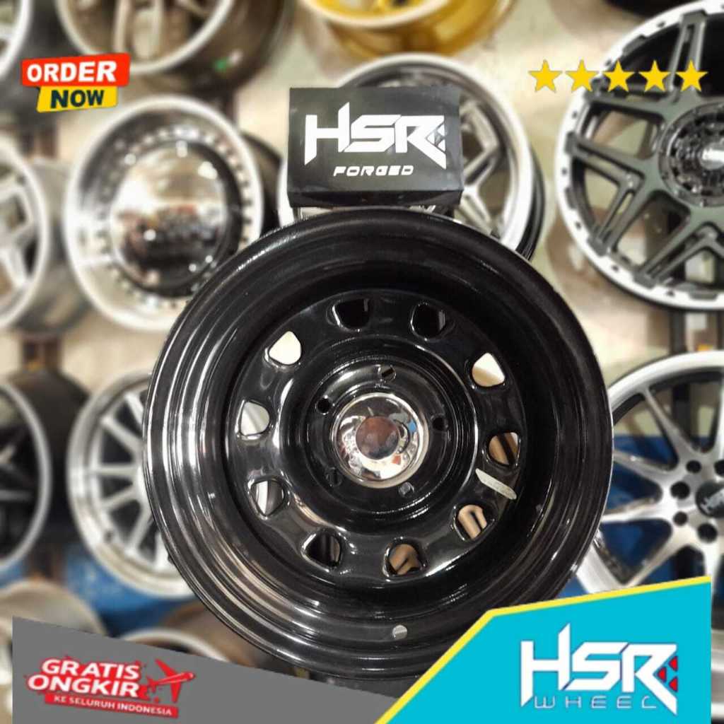 Jual Velg Mobil Hsr Mokupo Ring 15 Velg Steel Besi Daytona R15 5x1143 Cocok Xtrail Innova 1038