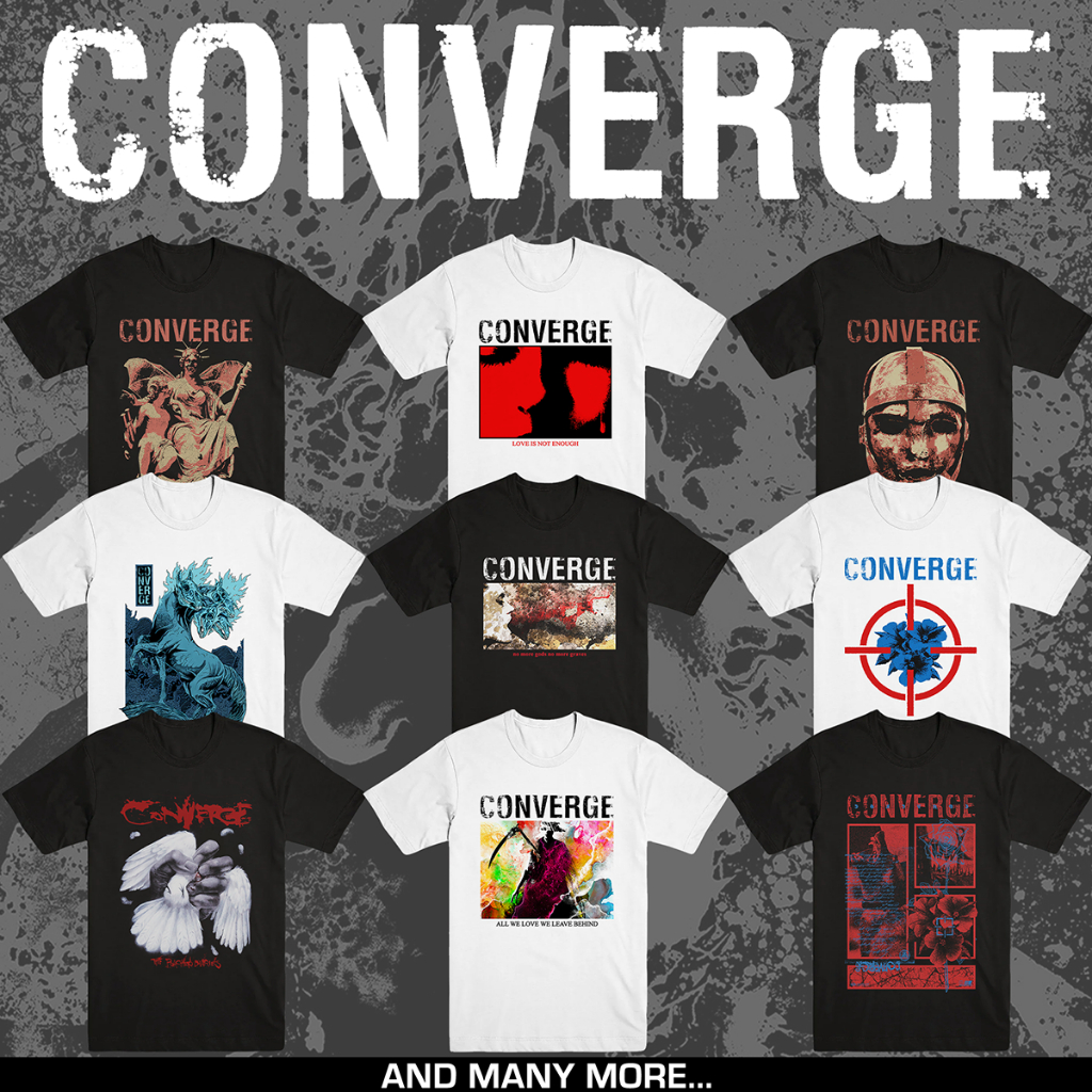 Converge merch on sale