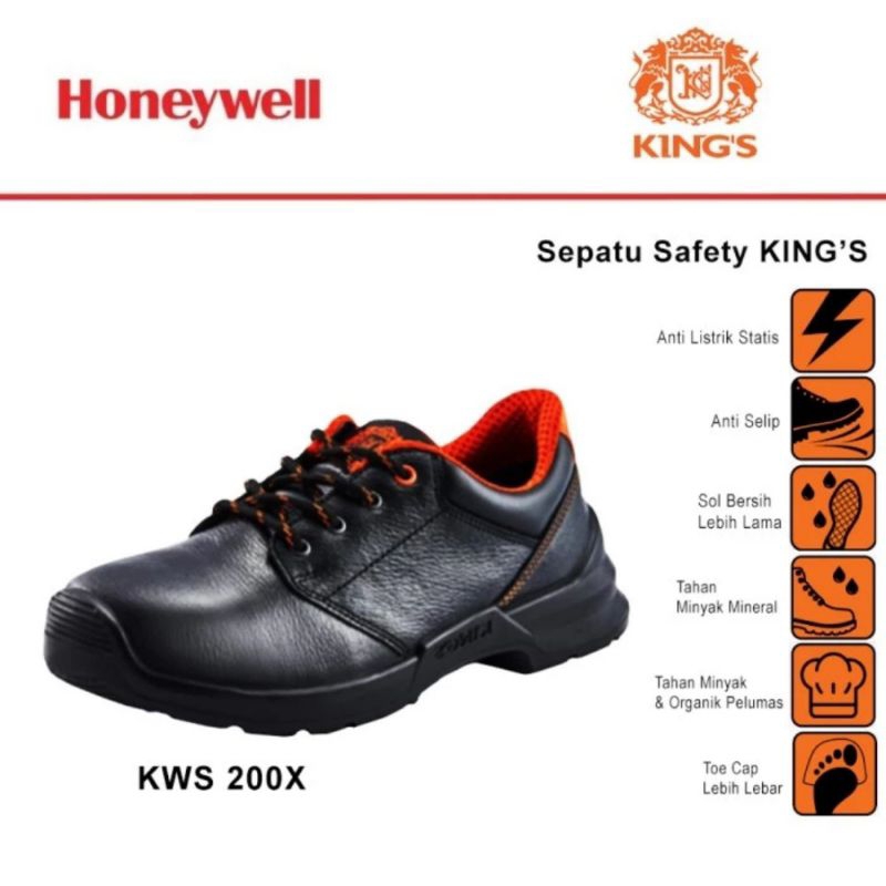 Jual Sepatu Safety/Safety Shoes King's Original KWS200X Shopee Indonesia