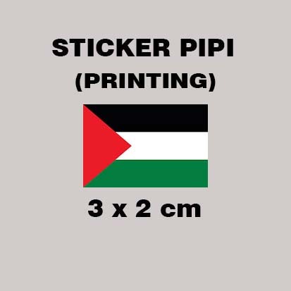 100 Adesivi Palestina Libera - Sticker PVC Per Auto, Laptop, Bottiglie