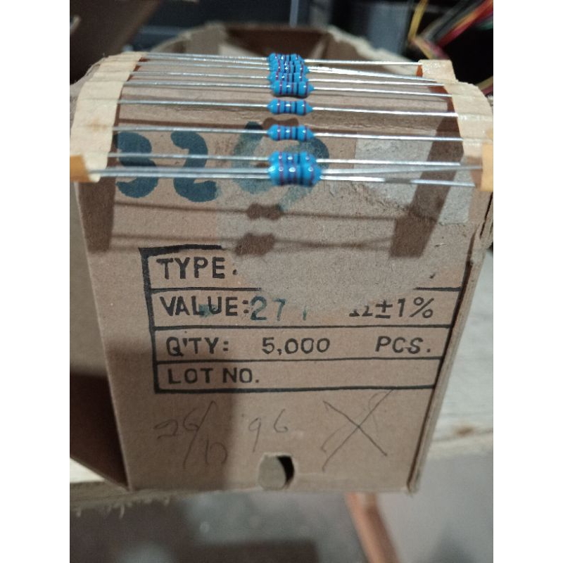 Jual resistor 271r 271ohm 1/4 watt per 10 pcs | Shopee Indonesia