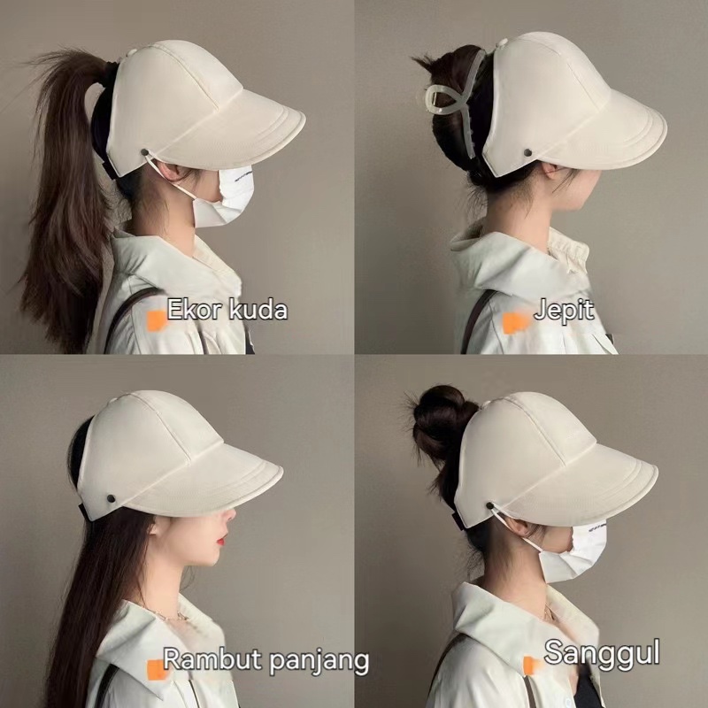 Jual Fairygirl Topi nelayan ducktongue atas kosong baru dapat diikat ...