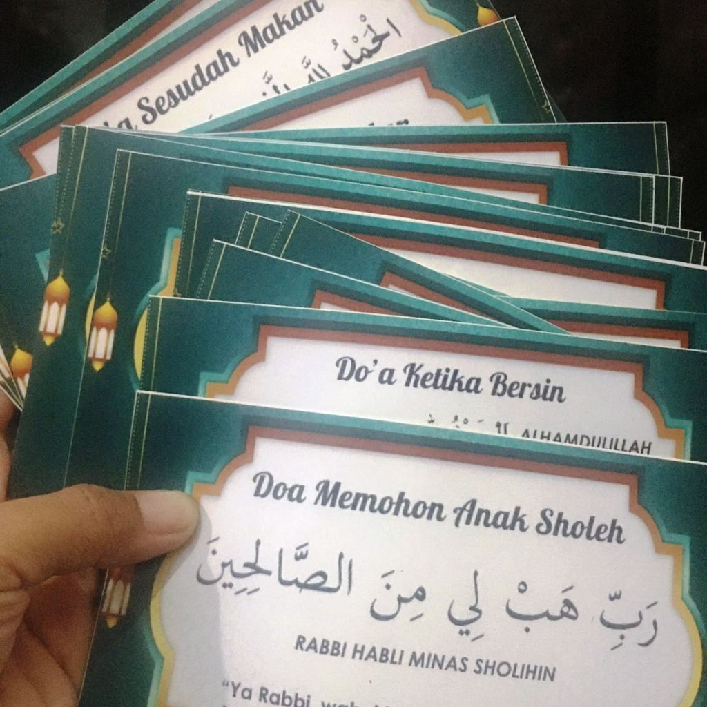 Jual Stiker label doa harian anak lengkap | Shopee Indonesia
