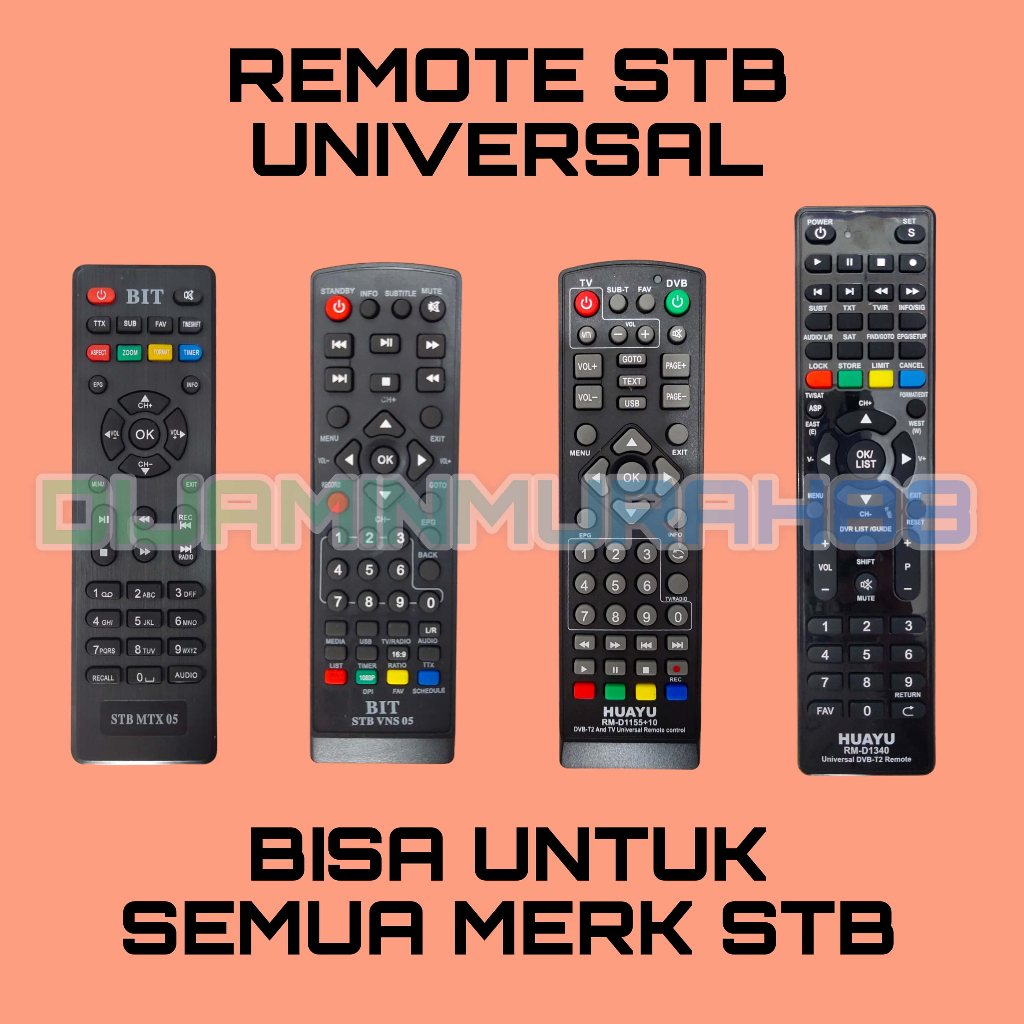 Jual Remote Stb Set Top Box Multifungsi Universal | Shopee Indonesia
