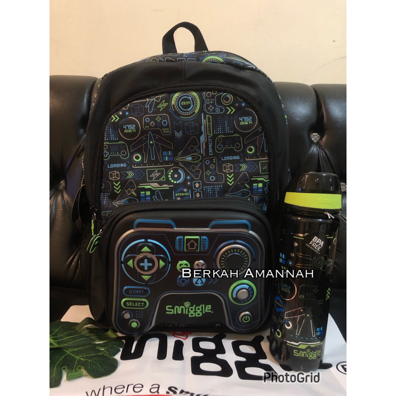 Jual smiggle game Virtual Classic Backpack tas smiggle murah Shopee