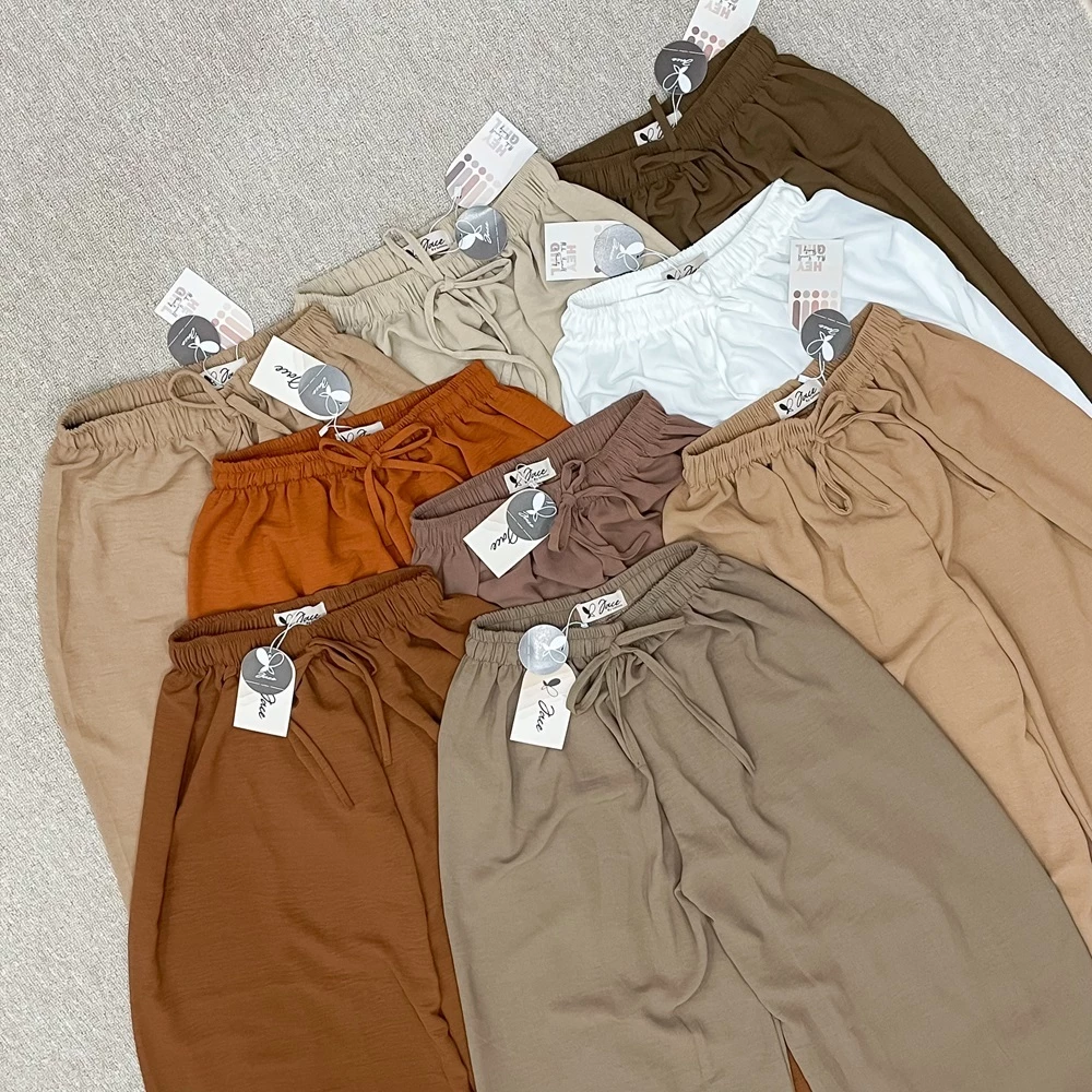 Jace Kulot Crinkle Airflow Highwaist Loose Fit