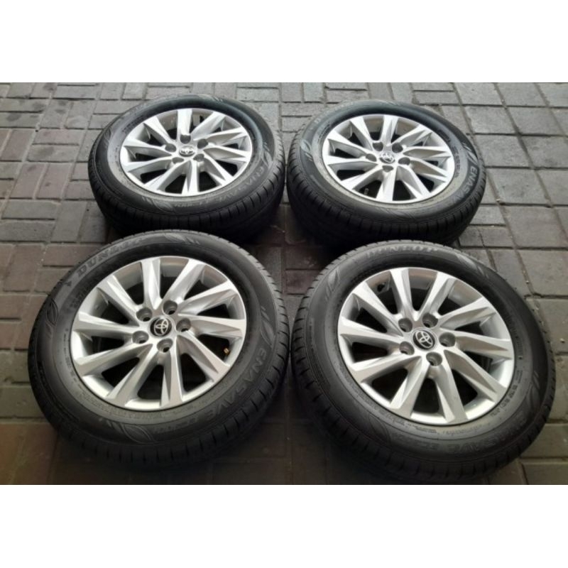 Jual Velg Mobil Seken Ori Copotan Inova Zenix R16 Pcd 5x114÷Ban Dlp 205 ...