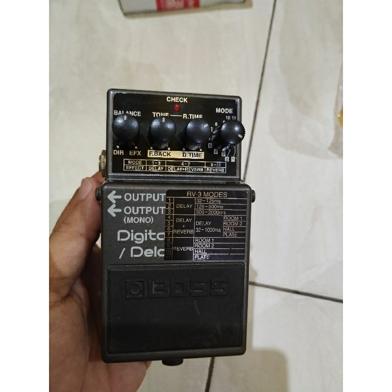 Jual BOSS RV3 DIGITAL REVERB / DELAY RV3 Shopee Indonesia