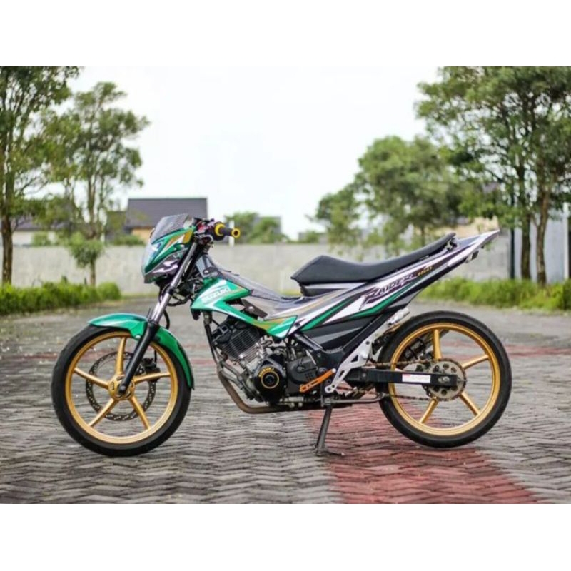 Jual JOK SATRIA FU KARBU ROADRACE - Kulit amplas pasir anti slip ...