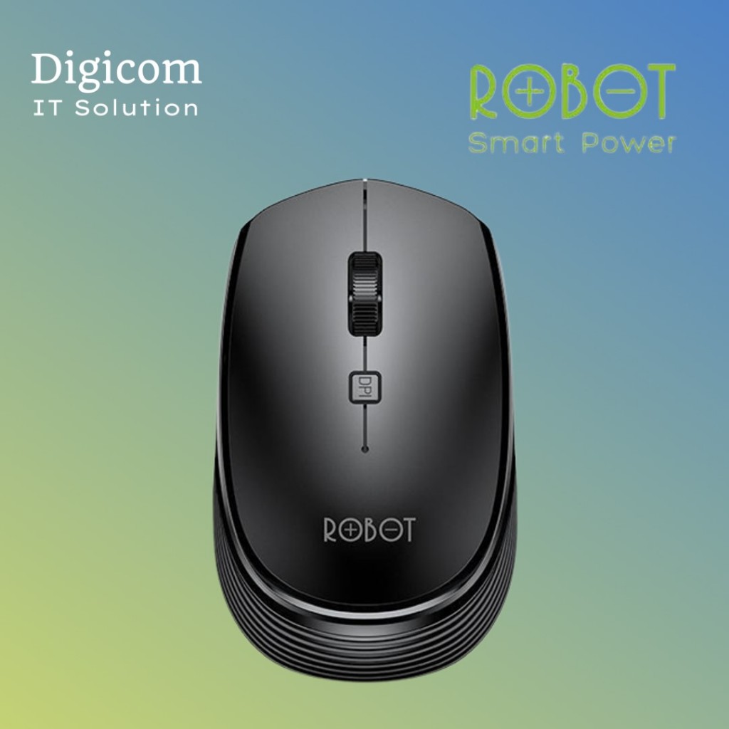 Jual MOUSE ROBOT M205 BLACK WIRELESS | Shopee Indonesia