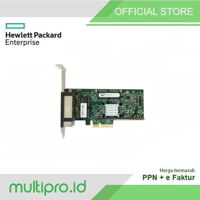 Jual HPE Ethernet 1Gb 4-port BASE-T BCM5719 Adapter 647594-B21 | Shopee ...