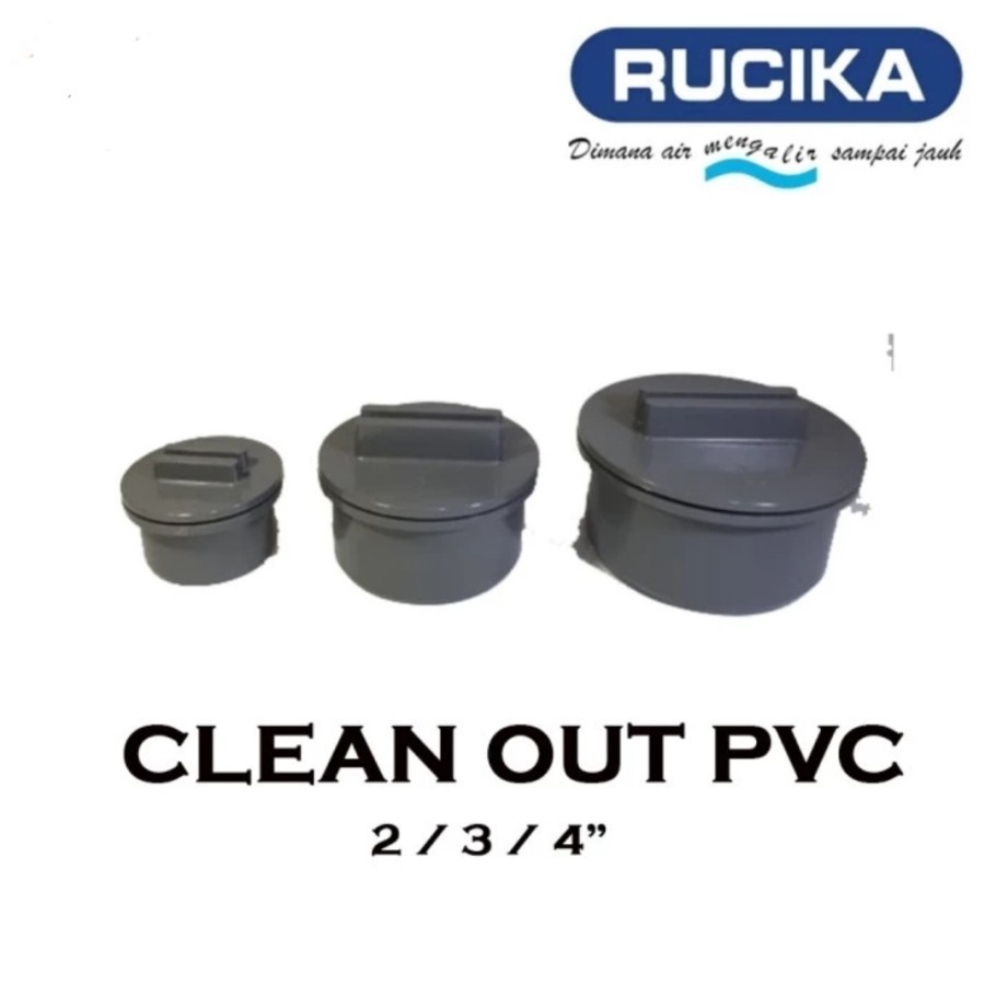 Jual Clean Out Co 2 Tutup Septic Tank Pvc Rucika 2 Inch D Tipis Shopee Indonesia 