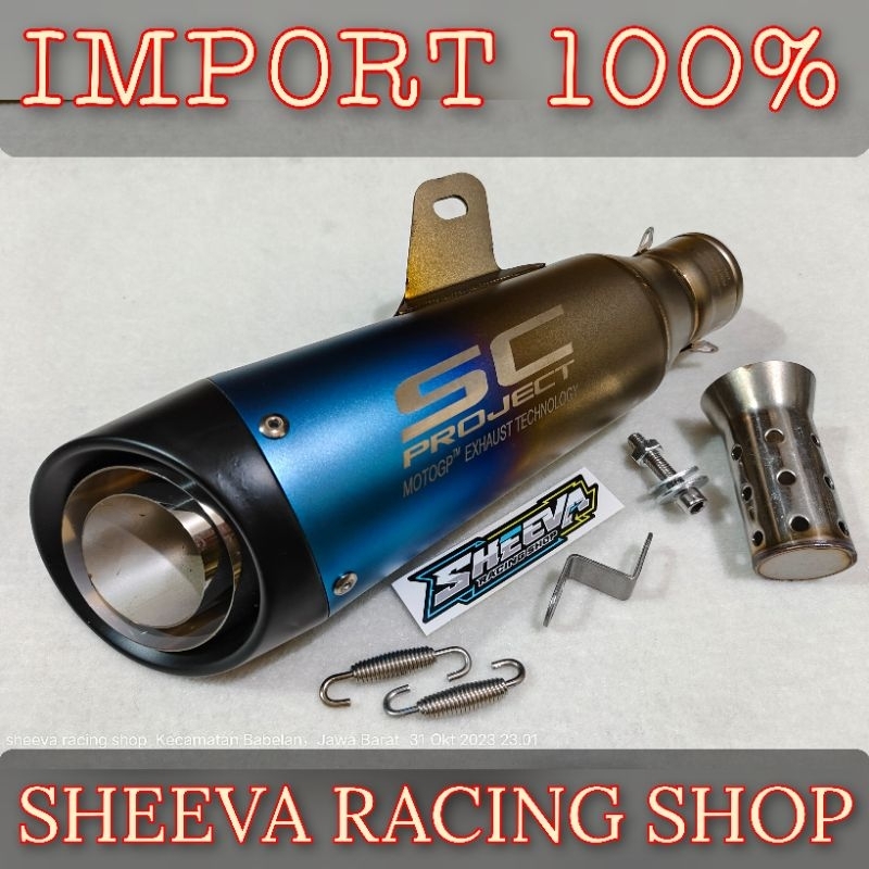 Jual SILINCER KNALPOT RACING SC PROJECT S1 NINJA 250 FI ZX25R CBR 250 ...