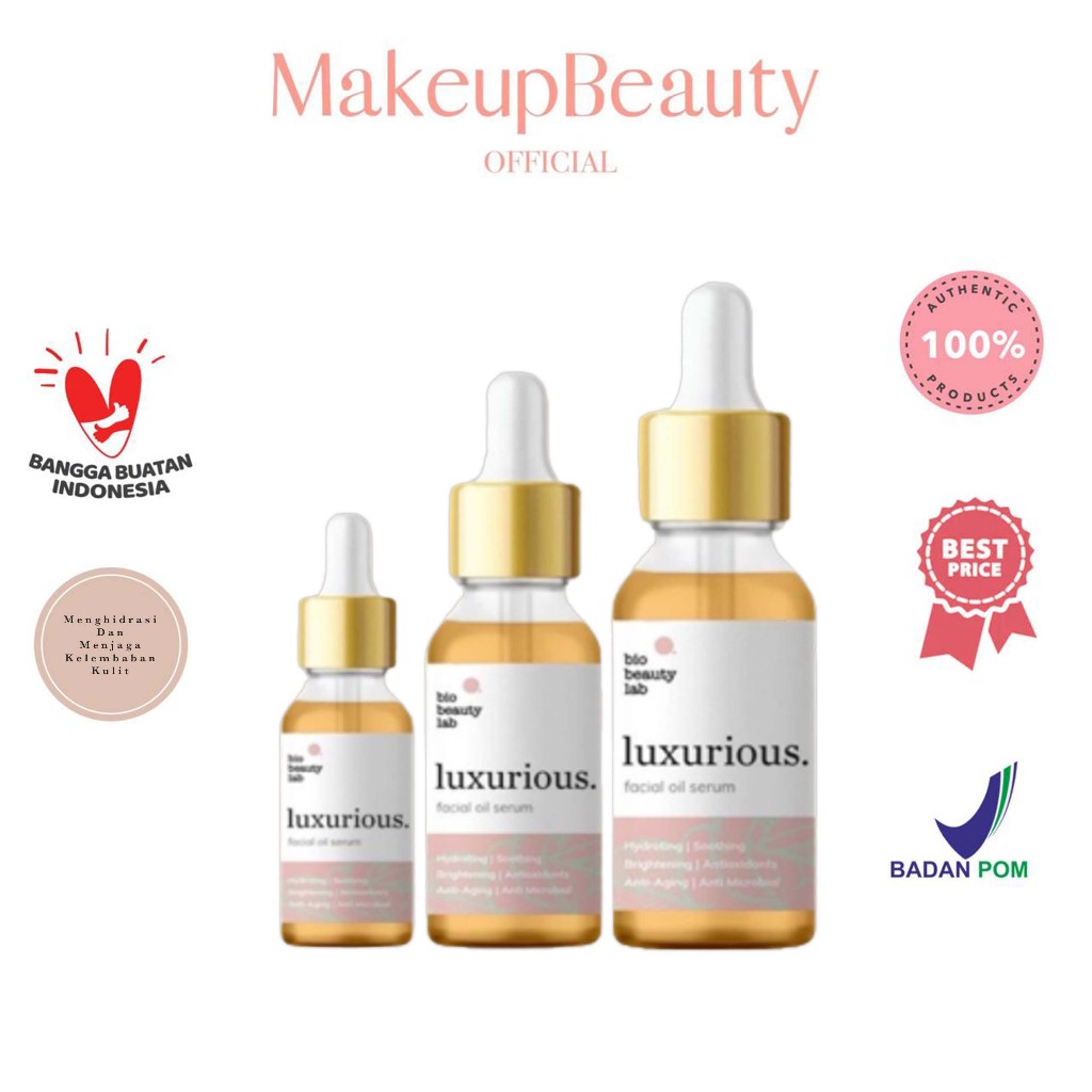 Jual BIO BEAUTY LAB Facial Oil Serum Luxurious 5ml 10ml 20ml